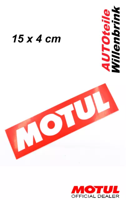 MOTUL ÖL Aufkleber Sticker Decal Schriftzug Tuning Motorrad Motorsport Retro
