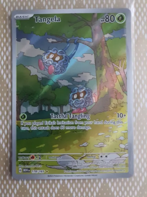 CGC 10 Gem Mint Japanese Tangela Art Rare S&V 151 178/165 Pokemon