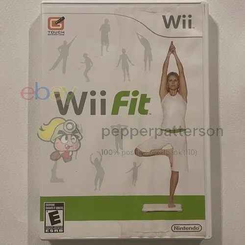 Nintendo Wii Fit EN CAJA videojuego xbox 360 snes paquete nes vita psp ps5 playstation
