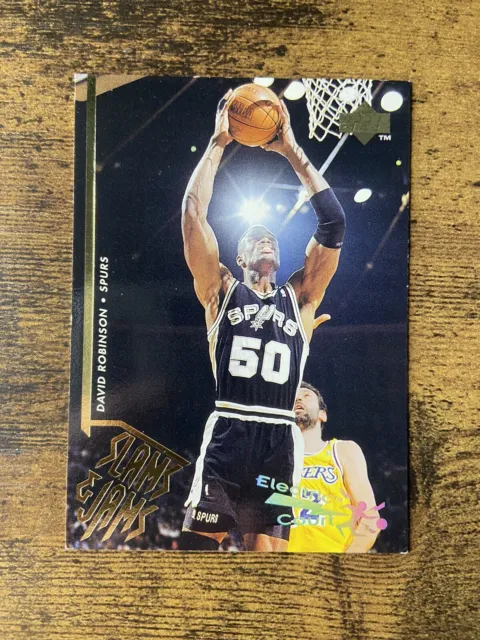 David Robinson - 1995 Upper Deck Basketball - Slam Dunk #349