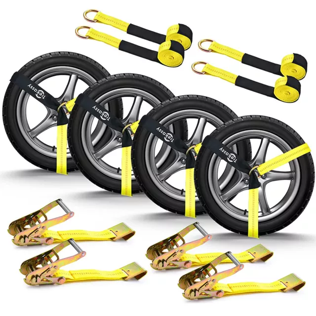 Car trailer discount strap kit