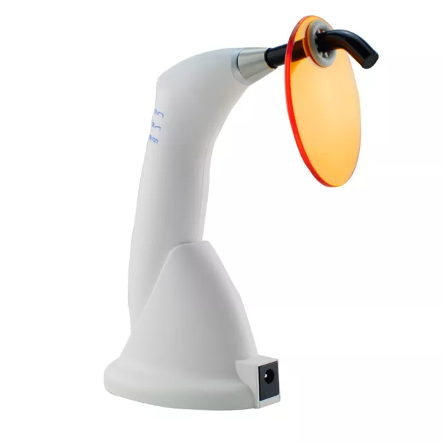 US White Cordless 10W Dental LED Curing Light Lamp 2000mw Gun Type Rechargeable