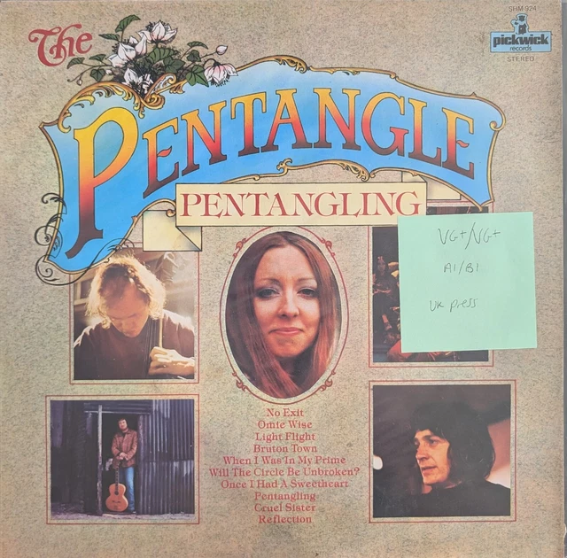 LP PENTANGLE PENTANGLING Trs106 Transatlanti Record /00260