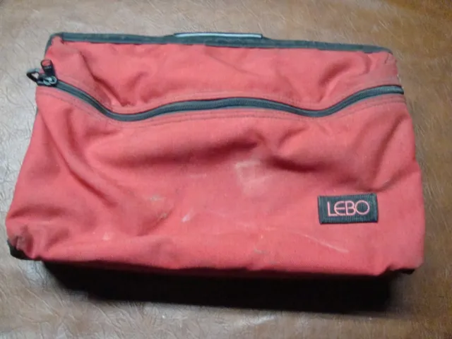 Lebo - Cassette Tape Carry Case - Voyager VTG 30 Case / 48 Loose - Red - Storage