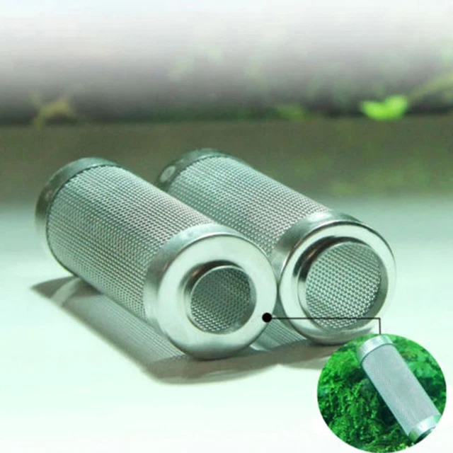 Neu Aquarium Edelstahl Aquarium Mesh Net Guard Sieb Fisch Garnelen 12mm 16mm