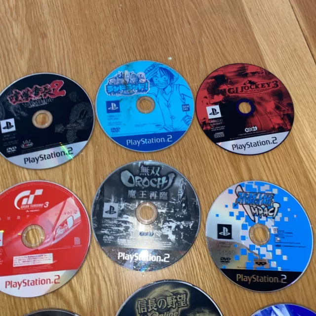 Job Lot Of 14 PlayStation 2 Games All Japan NTSC J Disc Only 3