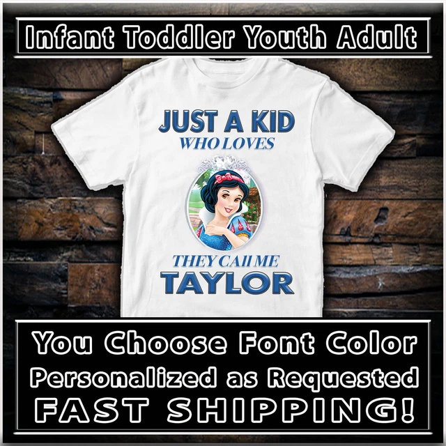 Snow White T Shirt Personalized Gift  Tshirt Custom Clothing Apparel Merch Tee