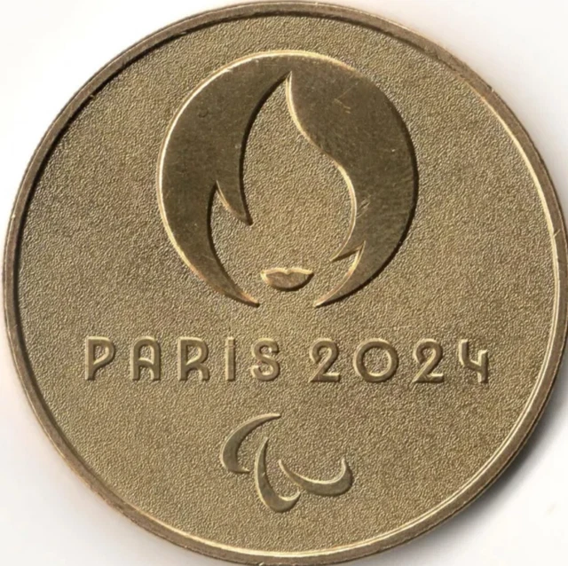 Médaille Officielle Des Jeux Olympiques De Paris 2024 - Objet De Collection