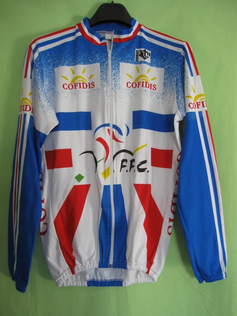 Maillot Cycliste Vintage Cofidis Team 1998 - Giordana Fondriest - Taille XXL