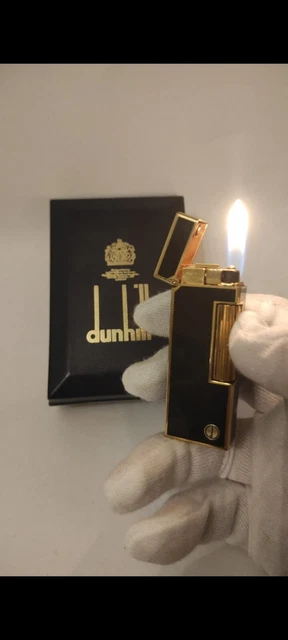 Dunhill Rollagas Black Laquered perfect conditions and fixed, works perfectly