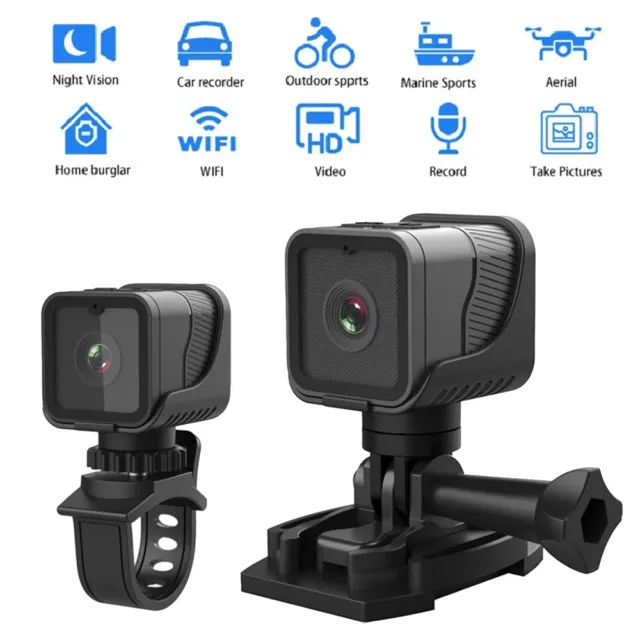 Action Sports Camera with WiFi Car Bike Motorcycle Cam Video Recorder HD 1080P