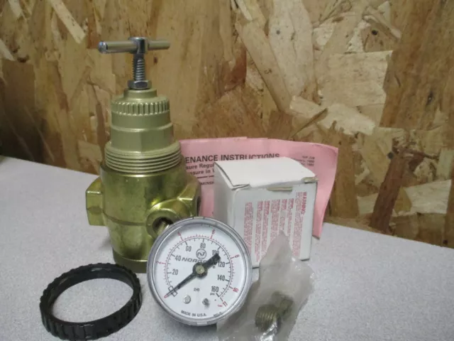 Norgren Valve Regulator 1/4 250 Psig R43-201-Ngla