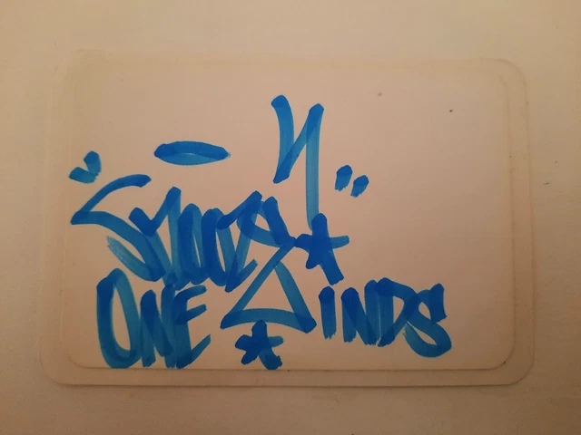 Sticker Graffiti Signé - COPE2 GHOST RD357 DUEL SONIC CES EAZY JA SEEN QUIK DAZE