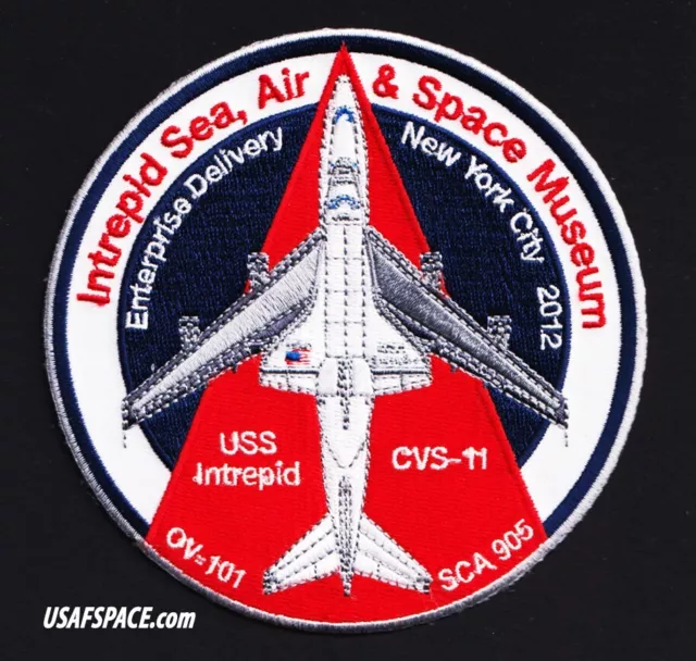 Original - Nasa - Final Ferry Flight  Enterprise  Shuttle Carriers - Sca - Patch
