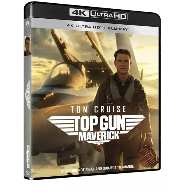 Top Gun: Maverick 4K Ultra- HD (2022) 2 blu ray