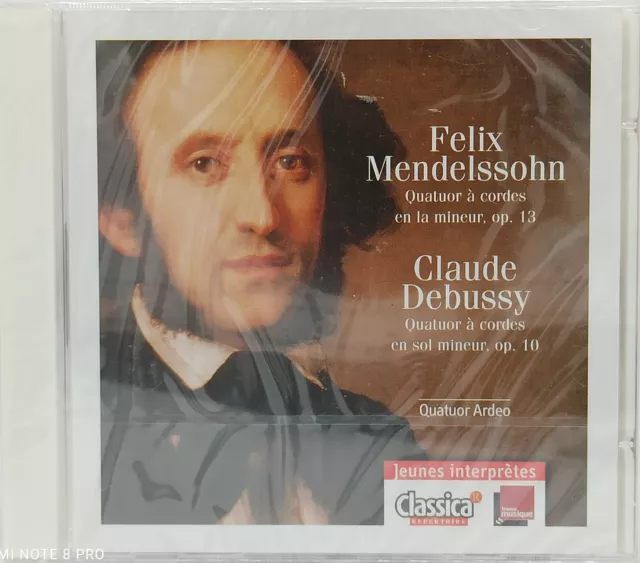 CD FELIX MENDELSSOHN - CLAUDE DEBUSSY neuf sous blister