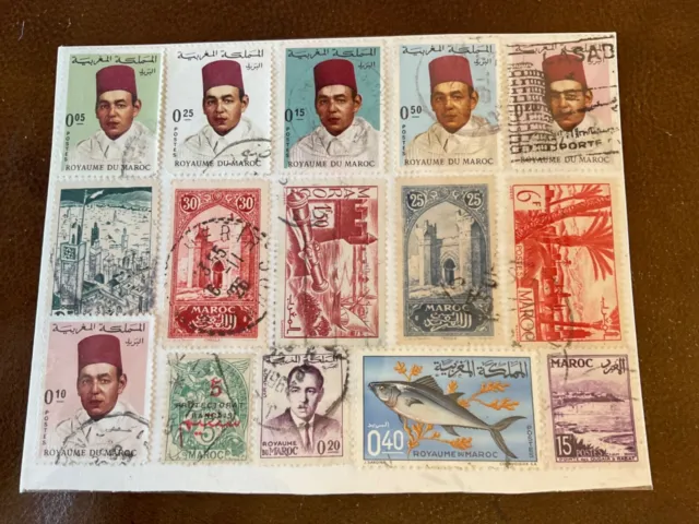 Morocco Maroc Stamps Collection