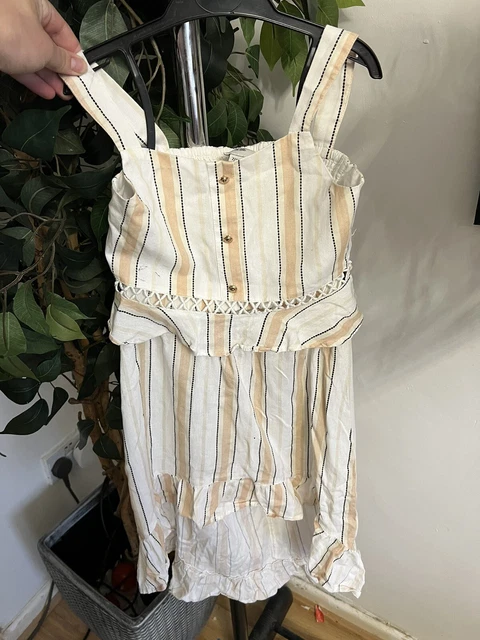 Set top e gonna per ragazze 7-8 anni River Island (a)