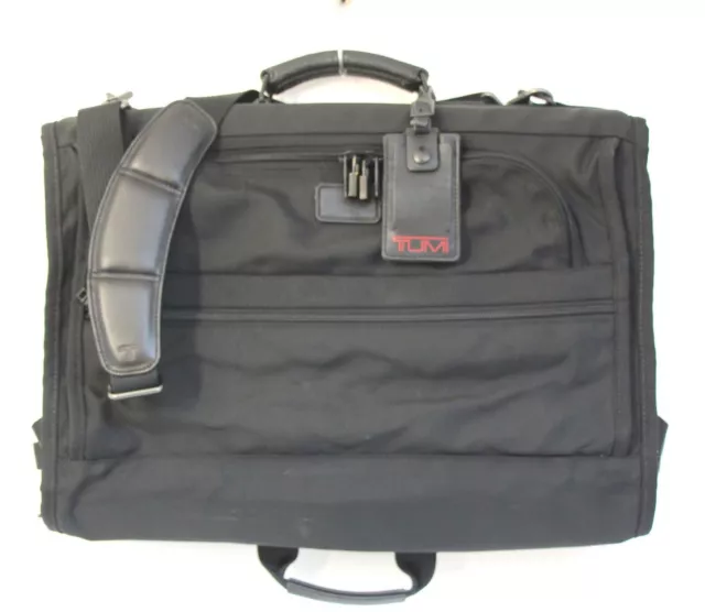 TUMI Suitcase Luggage Pocket Organizer Wardrobe Full Size Suit Garment Rack Bag