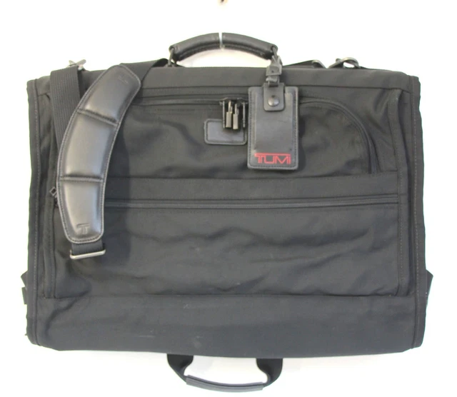 TUMI Suitcase Luggage Pocket Organizer Wardrobe Full Size Suit Garment Rack Bag