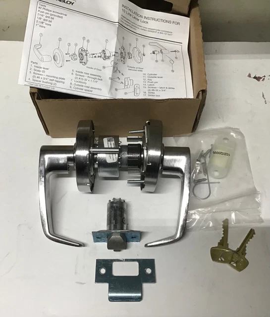 Sargent 10G05 LL US26D 10 Line Heavy Duty Lever/Lockset