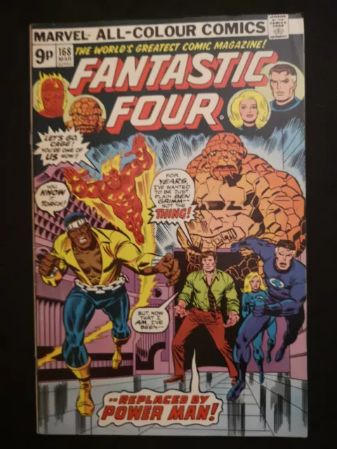 Fantastic Four 168 Marvel Comics Collectors Item Superheroes