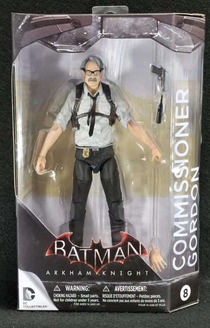 DC Collectibles – Figurine Commissioner Gordon – Batman Arkham Knight (neuve, Sous Blister)