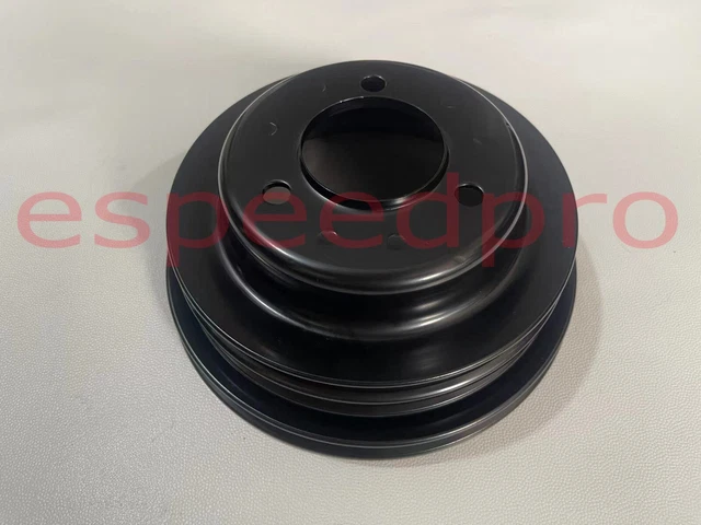CHEVY BIG BLOCK 3 GROOVE CHROME CRANK PULLEY LONG PUMP LWP, Power Pulleys - Canada