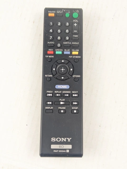 SONY REMOTE CONTROL – Model BD RMT-8104A – OEM Original Replacement £14 ...