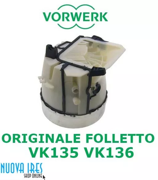 Motore Originale Vorwerk Kobold Folletto Vk135 Vk136 Nuovo 31056