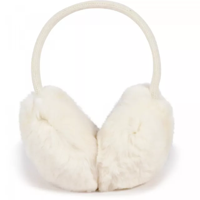 Bnwt Yves Salomon Infant Fur Ivory Ear Muffs Designer Accessories Gift