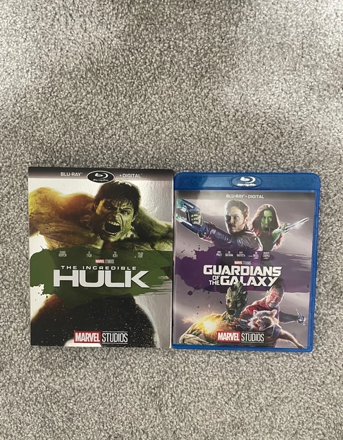 The Incredible Hulk And Guardians Of The Galaxy Blu-Ray Lot