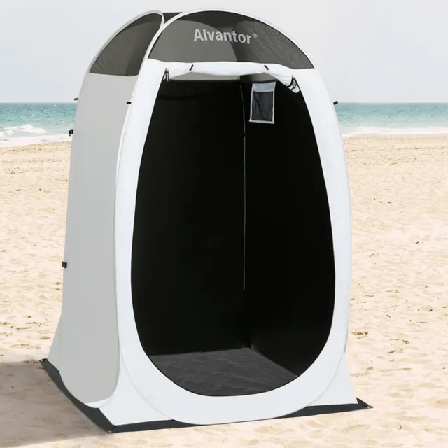 Alvantor Shower Tent Outdoor Privacy Shelter Changing Room Camping Toilet Pop Up