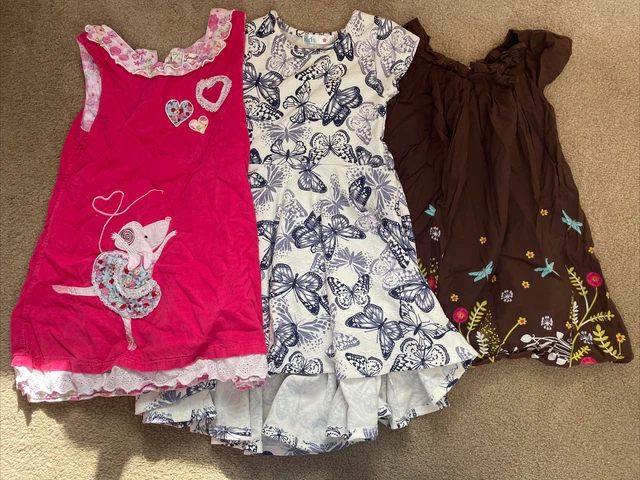 girls dress bundle aged 4-5 years John Lewis, M&co Powell Craft