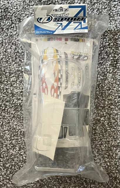 Team Losi LOSB1008 Mini T Clear Body With Masks And Stickers