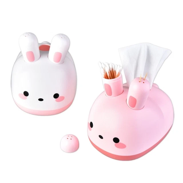 Cartoon Tissue Box Bathroom Napkin Storage Dispenser Multifunctional Organizer