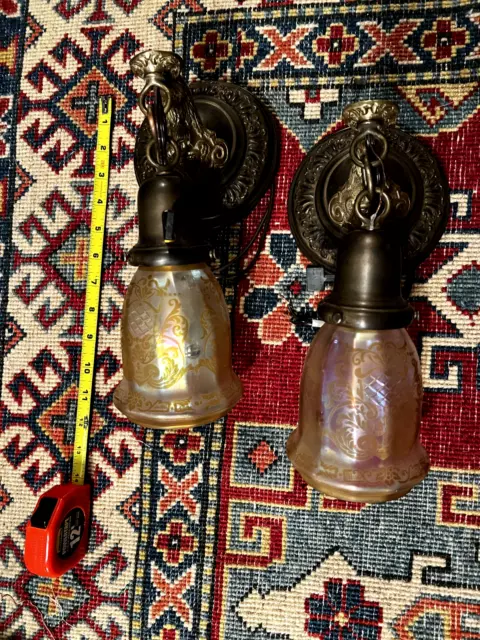 Pair of Antique B&P Wall Sconces