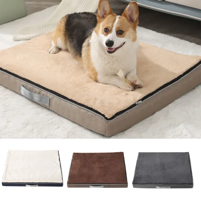 Orthopedic Memory Foam Dog Bed Pet Sleeping Cushion Washable Pet Removable Cover