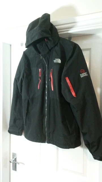 The North Face Summit Series Men's Black Hooded Lined Jacket. Large. Used.