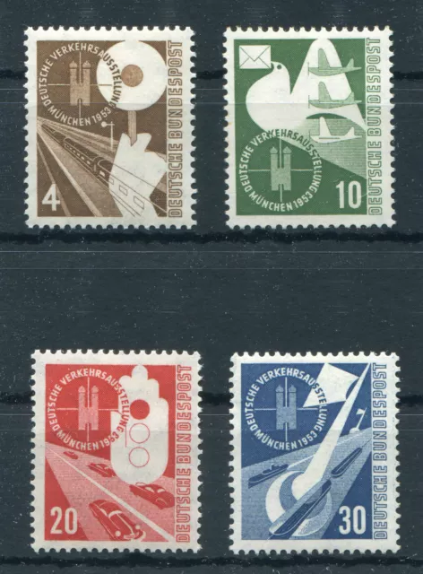 Bund Nr. 167 - 170 sauber postfrisch Verkehrsausstellung BRD 1953 Michel 80 €