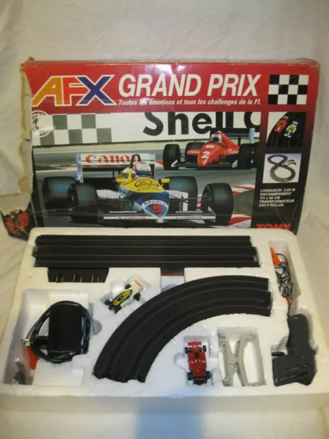 🏎 Vintages 90s ANCIEN CIRCUIT ROUTIER AFX AURORA TOMY GRAND-PRIX F1 Slot Car