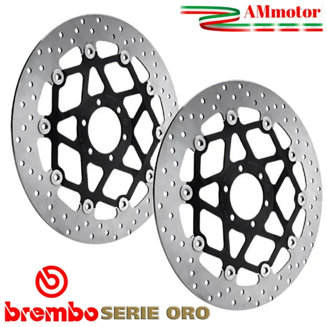 Discs Brembo Kawasaki Zephyr 750 2002 Brake Floating Pair Front Motorcycle