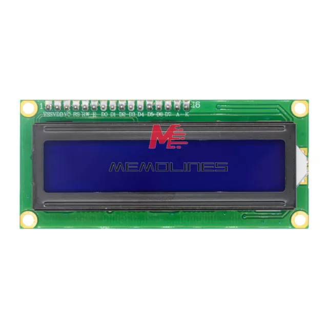 5V IIC/I2C/TWI 1602LCD Serial Blue/Yellow LCD Display For Arduino Raspberry Pi