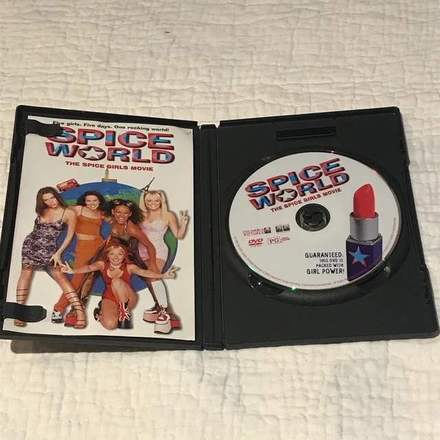SPICE WORLD THE Spice Girls Movie DVD & Insert Only No Cover Art 22.