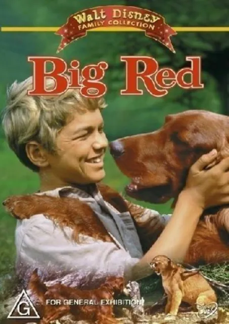 Big Red (DVD, 2004) - REGION 4 very good condition dvd t600