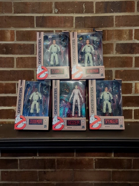 Gozer GHOSTBUSTERS PLASMA SERIES Gozer, Spengler, Stantz, Venkman, Zeddemore ...
