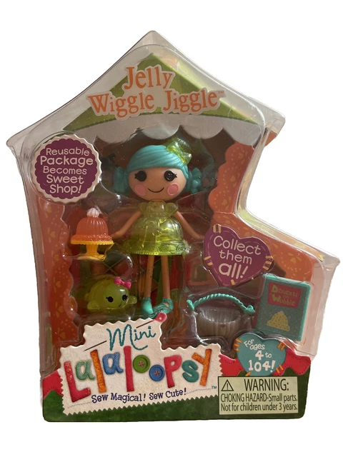 Jelly Wiggle Jiggle Mini Lalaloopsy NRFB Doll Series 8 #4 Shoppes Lemon Lime
