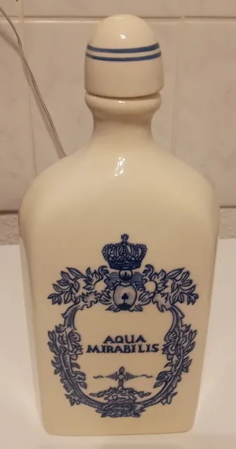 Apothekerflasche Aqua Mirabilis Limitierte Auflage Königlich Delfts Blau