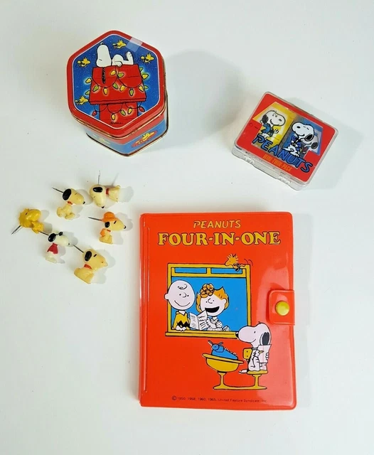 SNOOPY AND WOODSTOCK Set of Very Rare Stationnery Items Vintage from ...