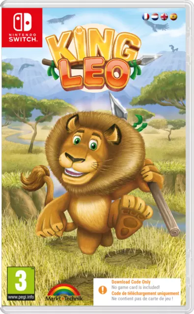 King Leo Nintendo Interruttore (Codice Di Download) Nuovo